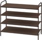 4-Tier Shoe Rack Storage Organizer, Bronze