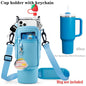 Protective Sleeve for 40Oz Thermos Cups - Shoulder-Strap Handbag with Phone Pocket & Wallet, Ideal for Outdoor Hiking Trips