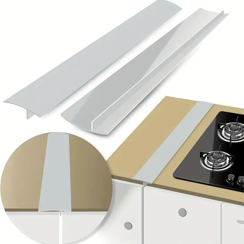 Silicone Gap-Seal for Fall, Easy-Clean & Oil-Resistant Countertop & Stove Gap-Cover, Waterproof & Heatproof Gap-Seal for Home Kitchen Maintenance, Birthday Gifts, Grocery List Ideas, Caulking