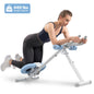 MERACH Adjustable Ab Trainer LCD Monitor Foldable Abdominal Exercise Machine Core Workout Buttocks Shaper Fitness Equipment